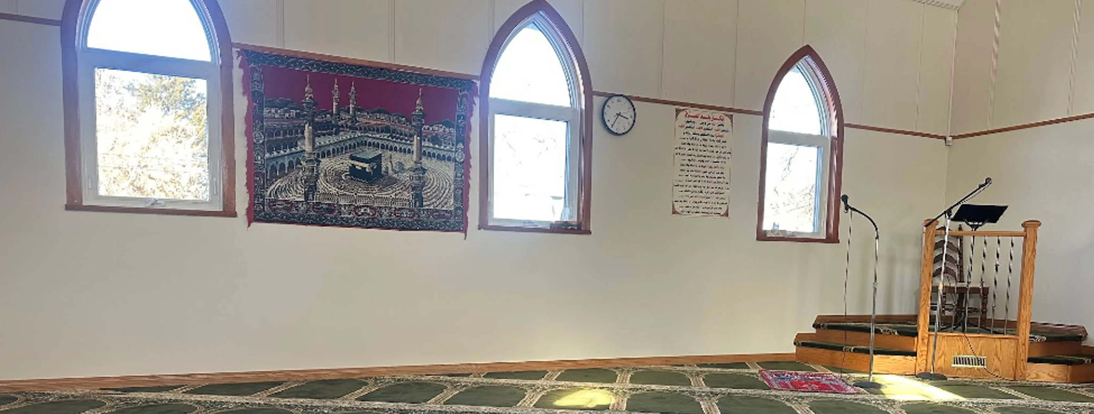 Exterior view of Wetaskiwin & Leduc Muslim Association Wetaskiwin building